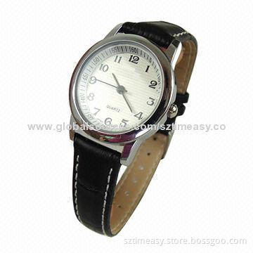 Shinny Alloy Unisex Watch for Man and Woman